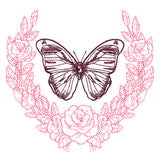 Victorian Laurels Butterfly (Vintage)