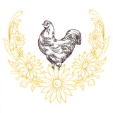 Victorian Laurels Hen (Vintage)