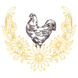 Victorian Laurels Hen (Vintage)
