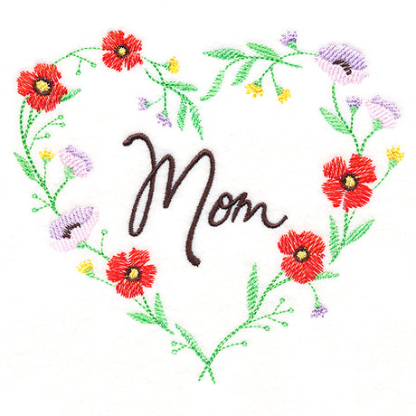 A Mother's Heart Delicate Wreath