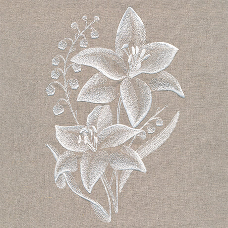 Elegance in Bloom Lilies