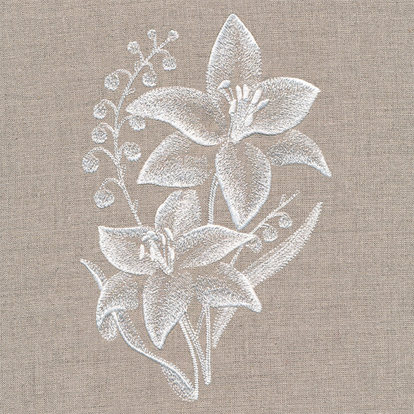 Elegance in Bloom Lilies