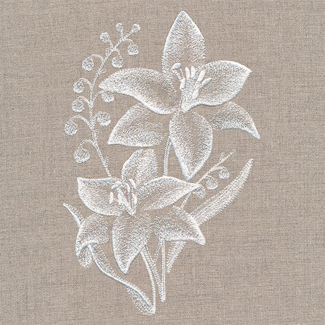 Elegance in Bloom Lilies