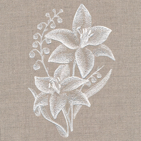 Elegance in Bloom Lilies