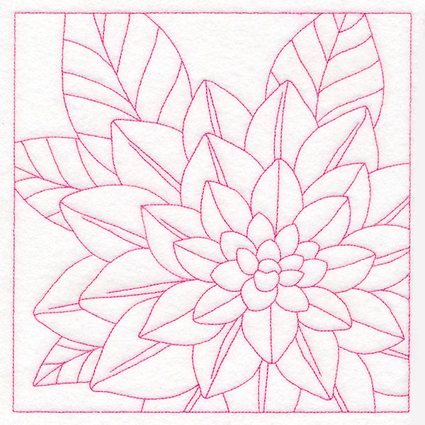 Perfect Petals Quilting - Dahlia (Double Run)