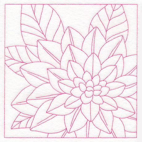 Perfect Petals Quilting - Dahlia (Double Run)