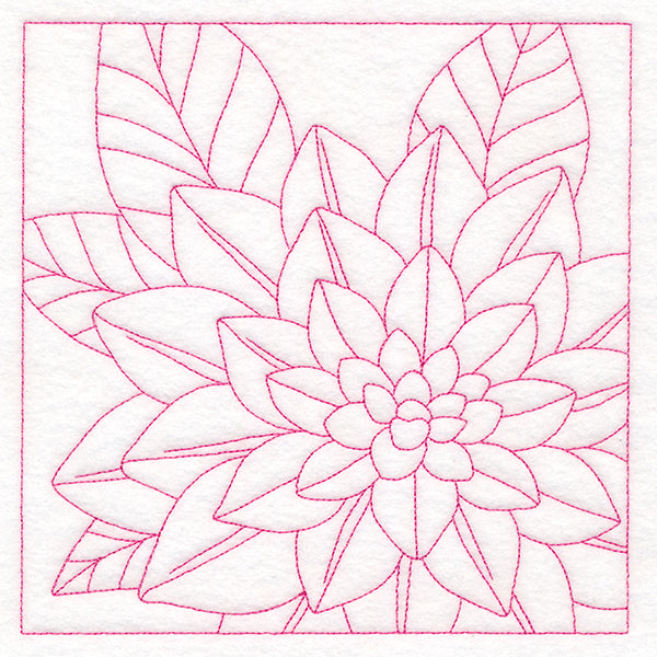 Perfect Petals Quilting - Dahlia (Double Run)