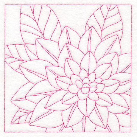 Perfect Petals Quilting - Dahlia (Double Run)