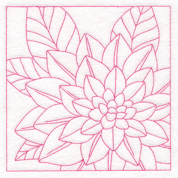 Perfect Petals Quilting - Dahlia (Double Run)