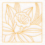 Perfect Petals Quilting - Daffodil (Double Run)