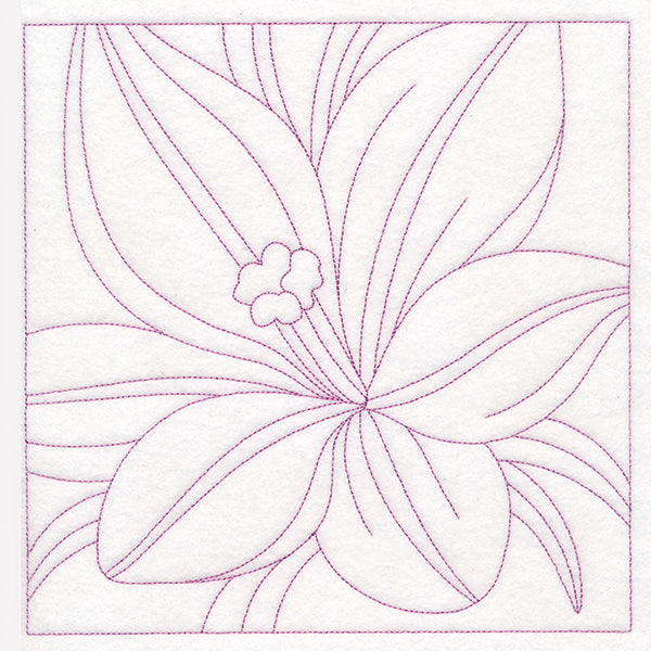 Perfect Petals Quilting - Crocus (Double Run)