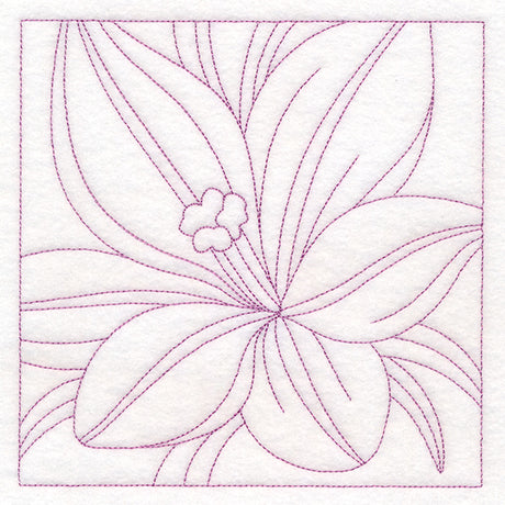 Perfect Petals Quilting - Crocus (Double Run)