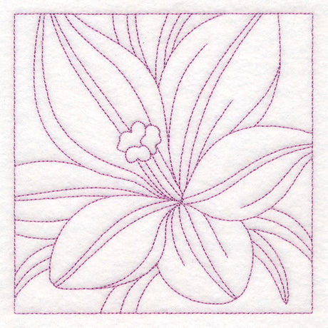 Perfect Petals Quilting - Crocus (Double Run)