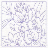 Perfect Petals Quilting - Bluebonnets (Double Run)