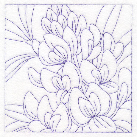 Perfect Petals Quilting - Bluebonnets (Double Run)