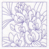 Perfect Petals Quilting - Bluebonnets (Double Run)