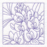 Perfect Petals Quilting - Bluebonnets (Double Run)