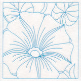 Perfect Petals Quilting - Morning Glories (Double Run)