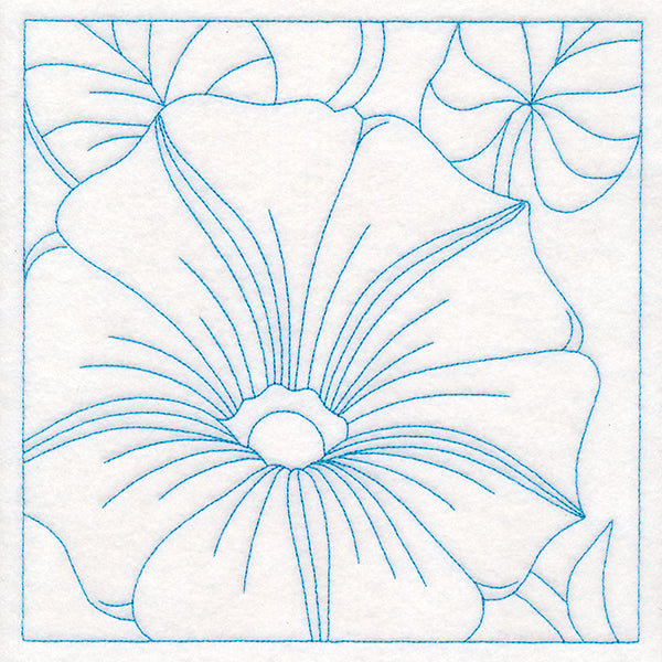 Perfect Petals Quilting - Morning Glories (Double Run)