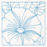 Perfect Petals Quilting - Morning Glories (Double Run)