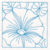 Perfect Petals Quilting - Morning Glories (Double Run)