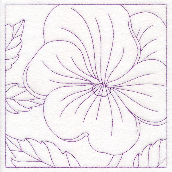 Perfect Petals Quilting - Pansy (Double Run)