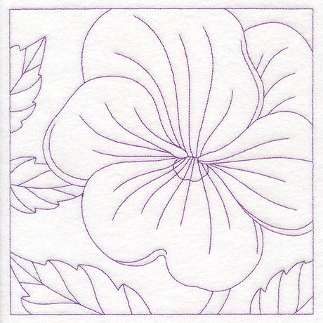Perfect Petals Quilting - Pansy (Double Run)