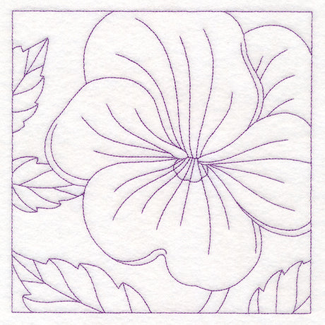 Perfect Petals Quilting - Pansy (Double Run)