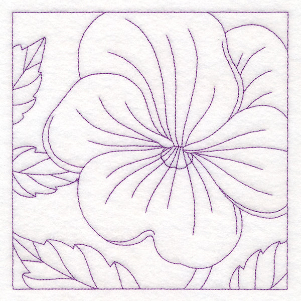 Perfect Petals Quilting - Pansy (Double Run)