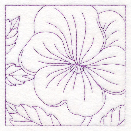 Perfect Petals Quilting - Pansy (Double Run)