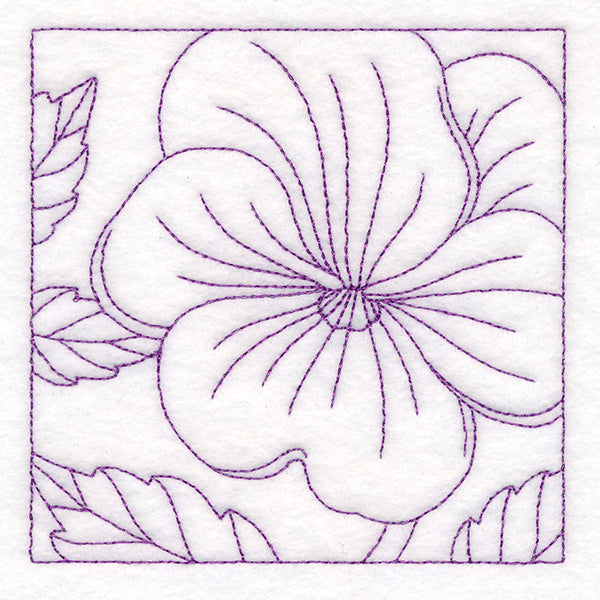 Perfect Petals Quilting - Pansy (Double Run)