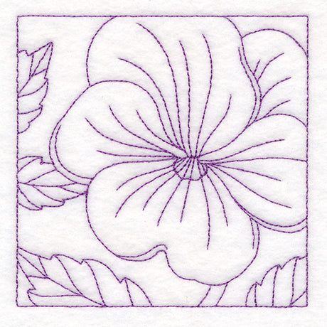 Perfect Petals Quilting - Pansy (Double Run)