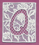 Bunting Letter Q (Lace)