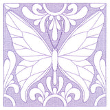 Butterfly Beauty Square 1 (Trapunto)