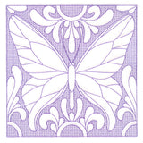 Butterfly Beauty Square 1 (Trapunto)