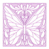 Butterfly Beauty Square 2 (Trapunto)