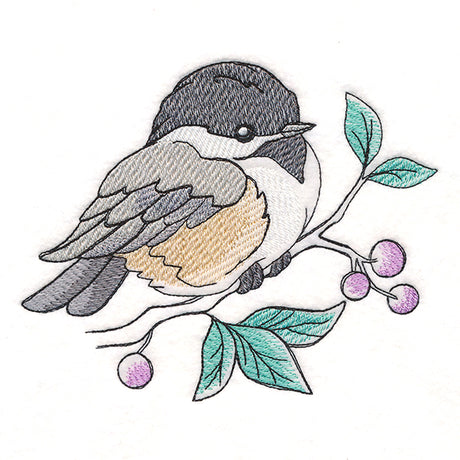 Sweet Spring Chickadee