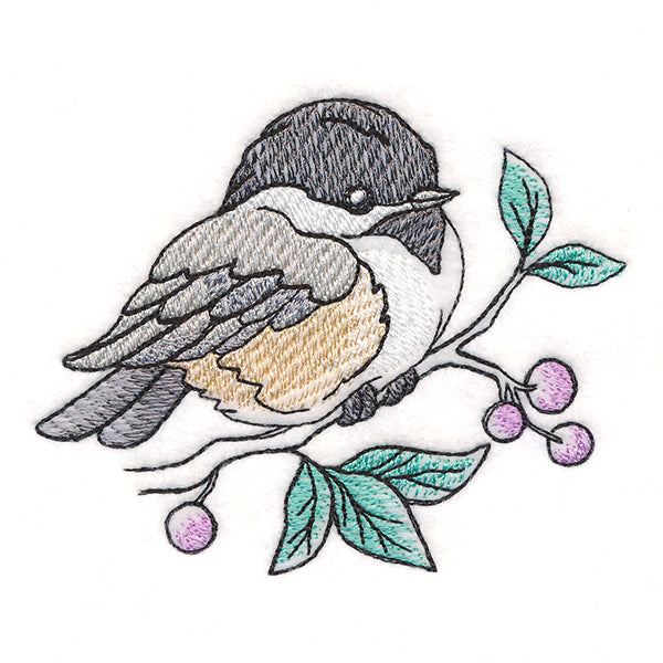 Sweet Spring Chickadee