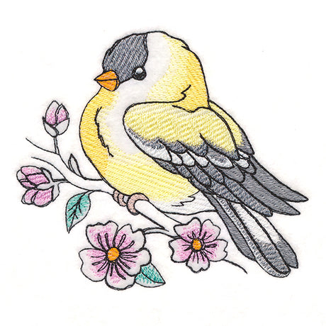 Sweet Spring Goldfinch