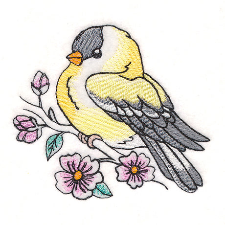 Sweet Spring Goldfinch