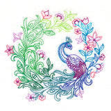 Fantastical Peacock Wreath (Vintage)