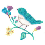 Whimsical Bird in Watercolor