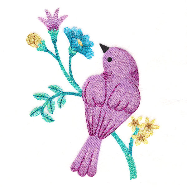 Lovely Bird in Watercolor