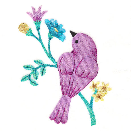 Lovely Bird in Watercolor