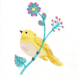 Cheerful Bird in Watercolor