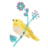 Cheerful Bird in Watercolor