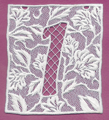 Bunting Number 1 (Lace)