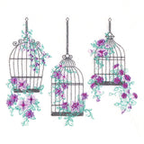 Delicate Birdcage Trio