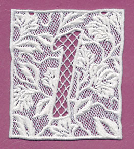 Bunting Number 1 (Lace)