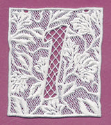 Bunting Number 1 (Lace)